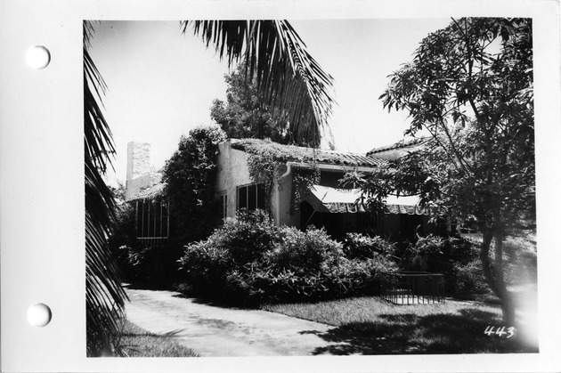 Milan Avenue, Coral Gables, Florida - recto