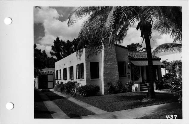 Milan Avenue, Coral Gables, Florida - recto