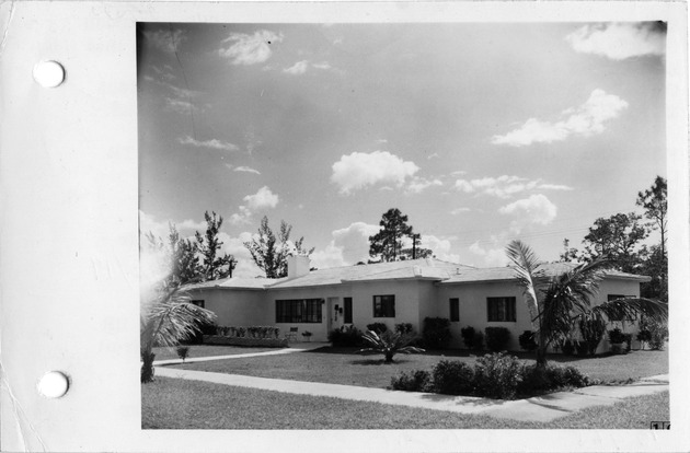 Milan Avenue, Coral Gables, Florida - recto