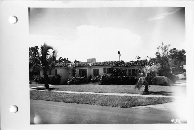 Milan Avenue, Coral Gables, Florida - recto