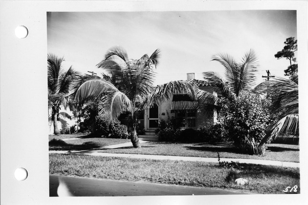 Milan Avenue, Coral Gables, Florida - recto