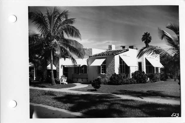 Milan Avenue, Coral Gables, Florida - recto