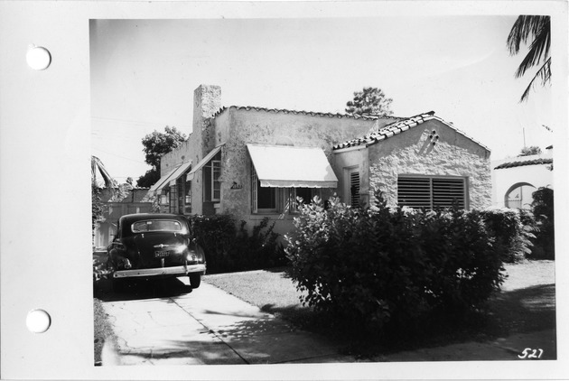 Milan Avenue, Coral Gables, Florida - recto