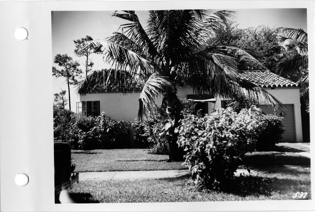 Milan Avenue, Coral Gables, Florida - recto