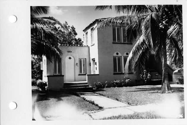 Milan Avenue, Coral Gables, Florida - recto