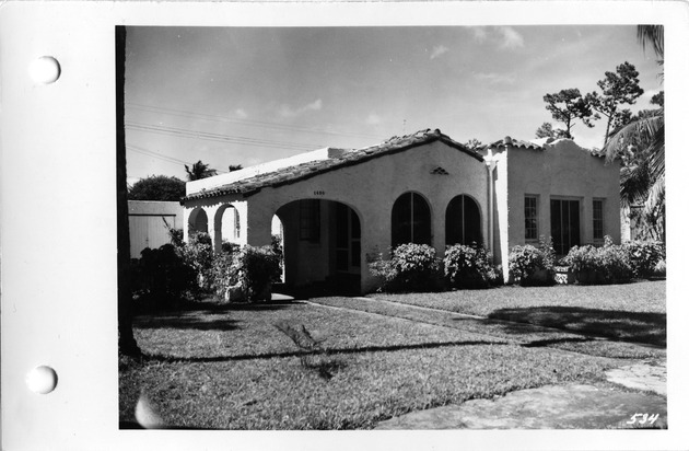 Milan Avenue, Coral Gables, Florida - recto