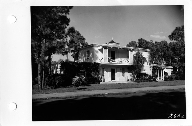 Minorca Avenue, Coral Gables, Florida - recto