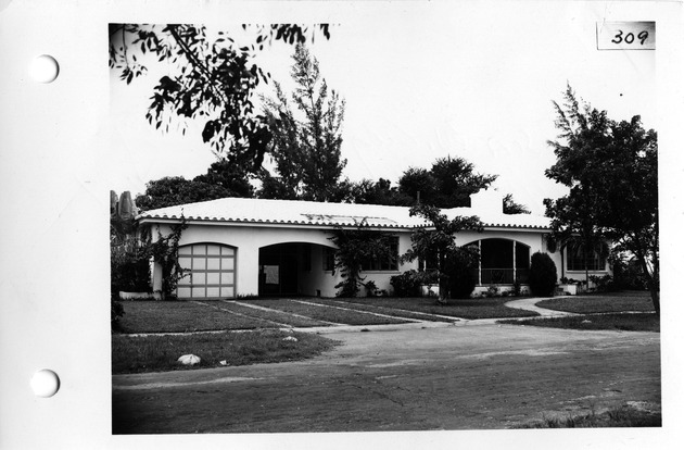 Minorca Avenue, Coral Gables, Florida - recto