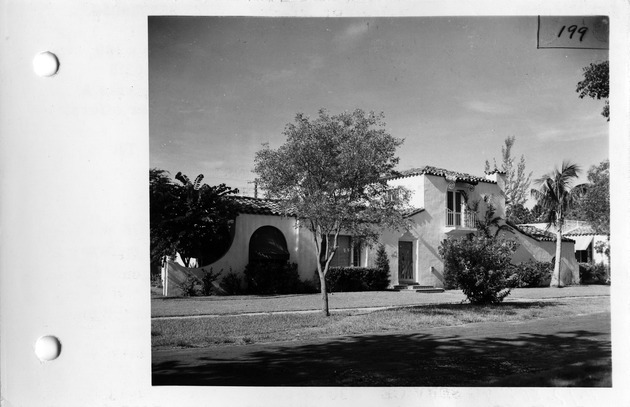 Minorca Avenue, Coral Gables, Florida - recto