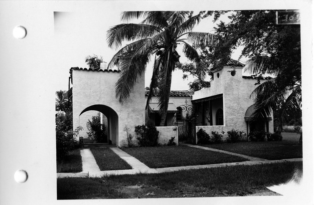 Minorca Avenue, Coral Gables, Florida - recto