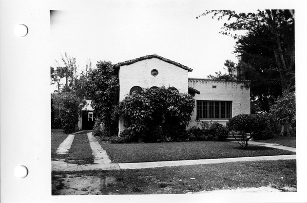 Minorca Avenue, Coral Gables, Florida - recto