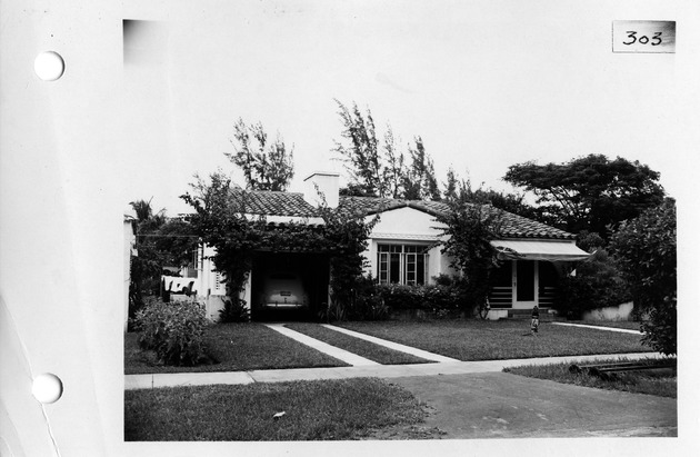 Minorca Avenue, Coral Gables, Florida - recto