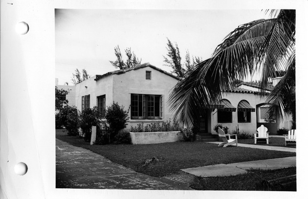 Minorca Avenue, Coral Gables, Florida - recto