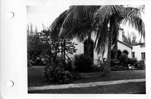 Minorca Avenue, Coral Gables, Florida - recto