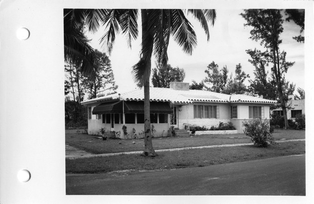 Minorca Avenue, Coral Gables, Florida - recto