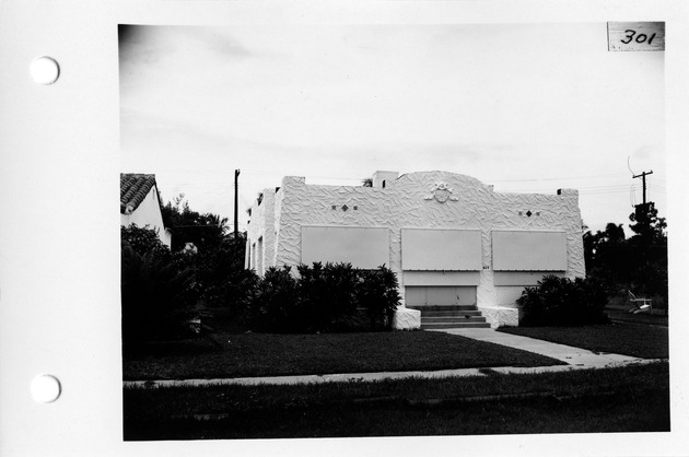 Minorca Avenue, Coral Gables, Florida - recto