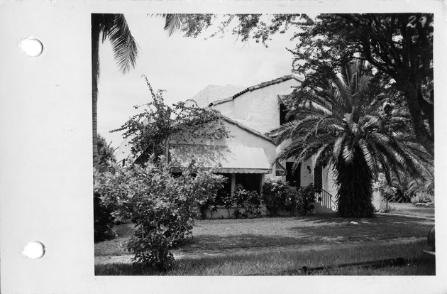 Minorca Avenue, Coral Gables, Florida - recto