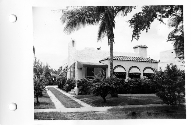 Minorca Avenue, Coral Gables, Florida - recto