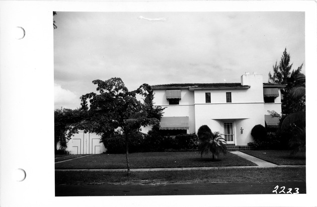 Monserrate Street, Coral Gables, Florida - recto