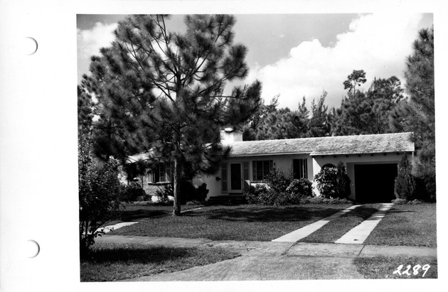 Monserrate Street, Coral Gables, Florida - recto