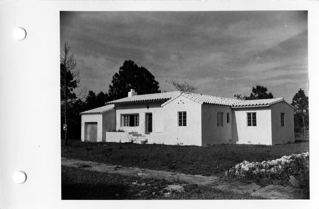 Monserrate Street, Coral Gables, Florida - recto