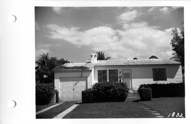 Monterey Street, Coral Gables, Florida - recto