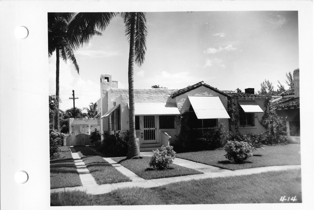 Obispo Avenue, Coral Gables, Florida - recto