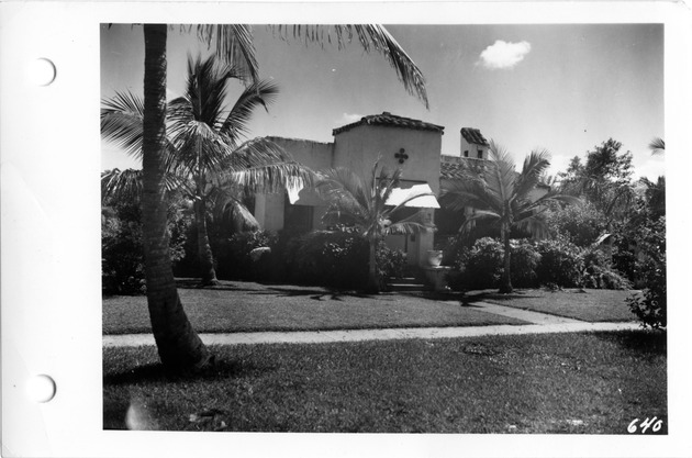 Obispo Avenue, Coral Gables, Florida - recto