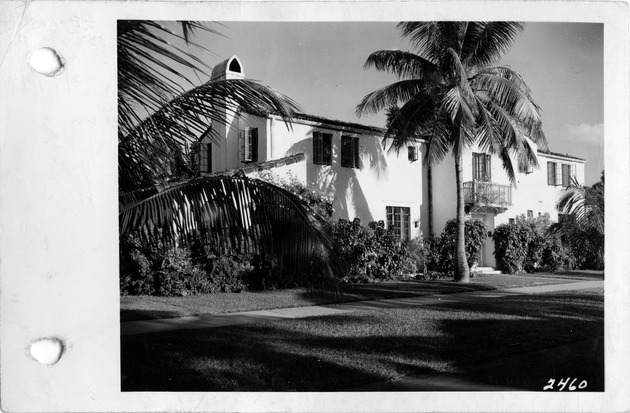 Palmarito Street, Coral Gables, Florida - recto