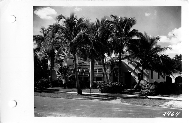 Palmarito Street, Coral Gables, Florida - recto