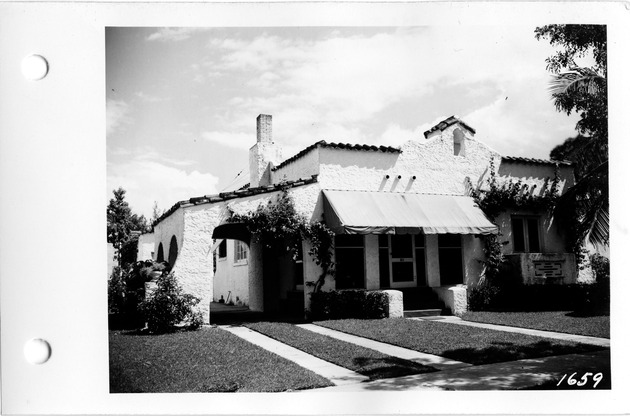 Pizarro Street, Coral Gables, Florida - recto