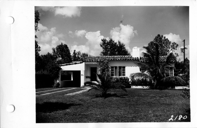 Riviera Drive, Coral Gables, Florida - recto