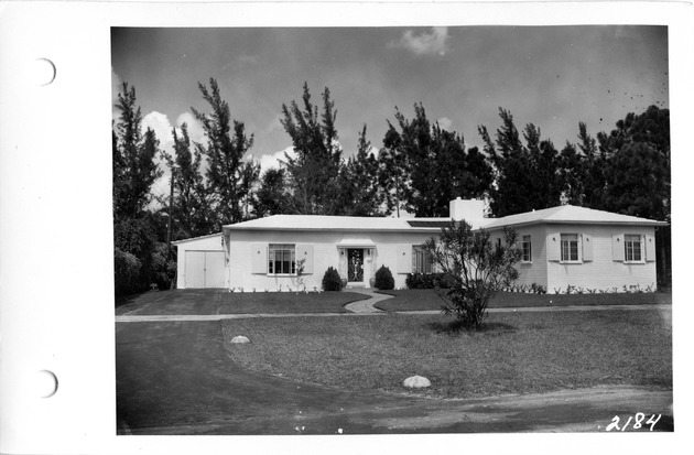 Riviera Drive, Coral Gables, Florida - recto