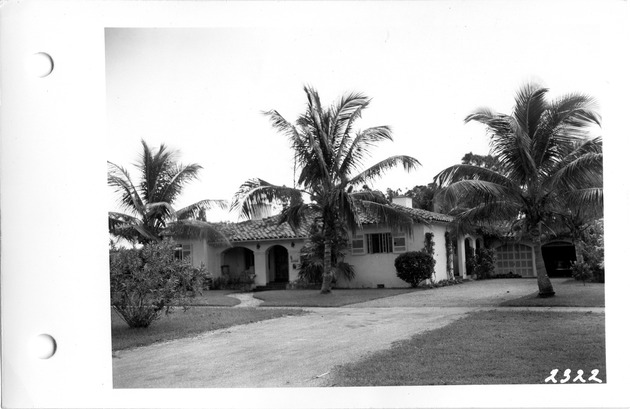 Riviera Drive, Coral Gables, Florida - recto