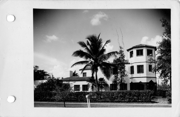 Riviera Drive, Coral Gables, Florida - recto