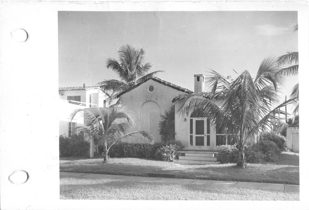 Roderigo Avenue, Coral Gables, Florida - recto