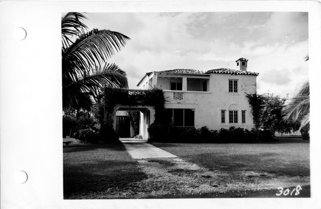 San Amaro Drive, Coral Gables, Florida - recto