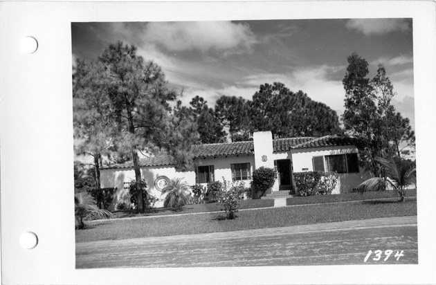 San Domingo Street, Coral Gables, Florida - recto