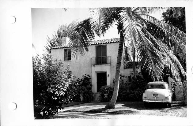 San Esteban Avenue, Coral Gables, Florida - recto