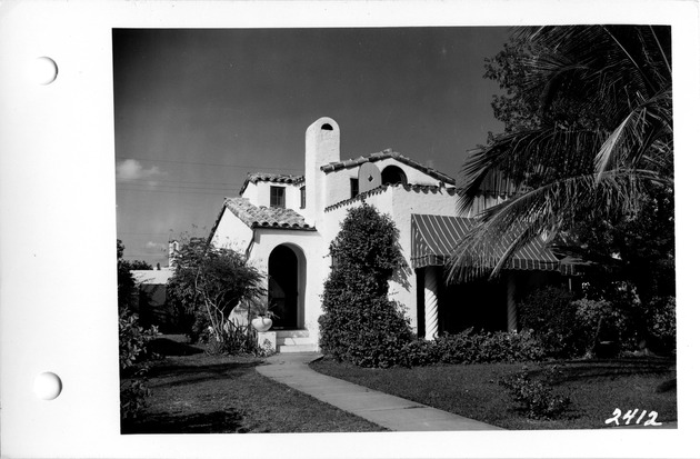 San Esteban Avenue, Coral Gables, Florida - recto