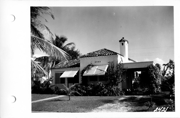 San Esteban Avenue, Coral Gables, Florida - recto