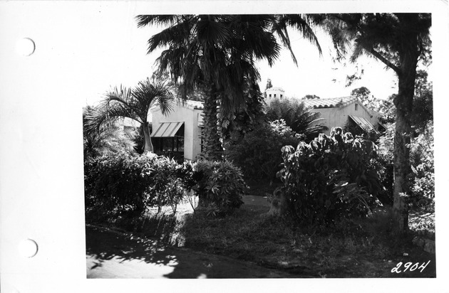 San Vicente Street, Coral Gables, Florida - recto