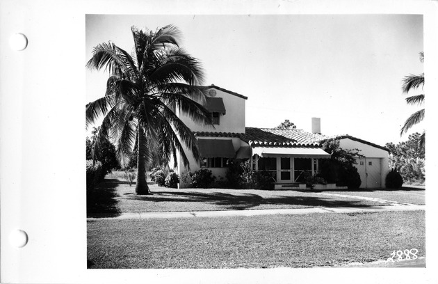 San Vicente Street, Coral Gables, Florida - recto