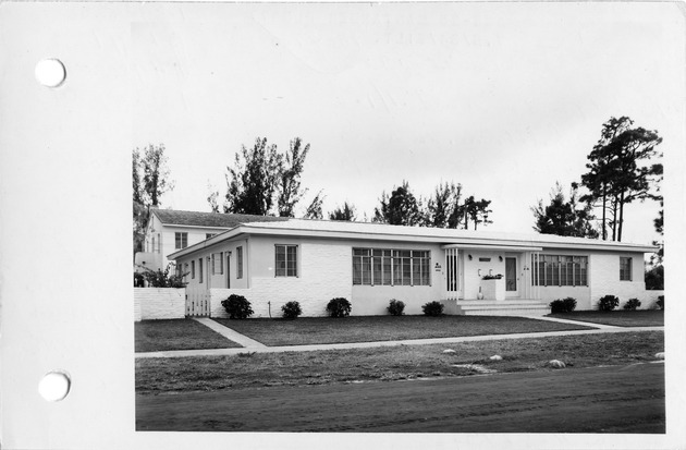 Santander Avenue, Coral Gables, Florida - recto