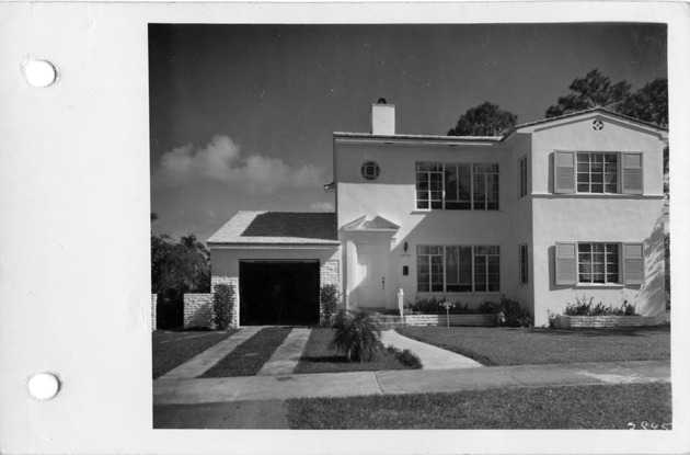 Segovia Street, Coral Gables, Florida - recto