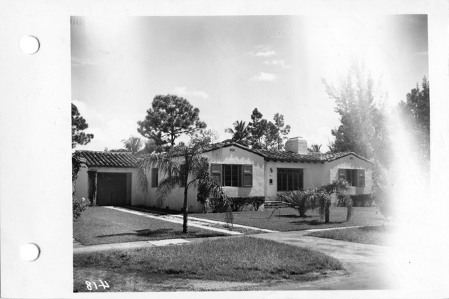 Sorolla Avenue, Coral Gables, Florida - recto