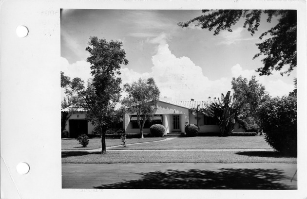 Sorolla Avenue, Coral Gables, Florida - recto