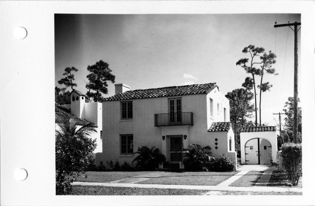 Sorolla Avenue, Coral Gables, Florida - recto