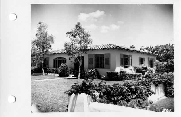 Sorolla Avenue, Coral Gables, Florida - recto