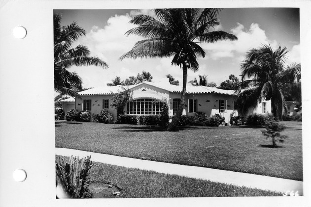 Sorolla Avenue, Coral Gables, Florida - recto